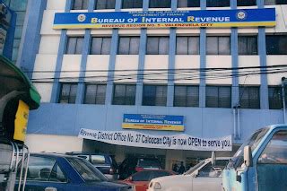 bir rdo 27 reviews|Bureau of Internal Revenue District Office No. 27 – Caloocan City.